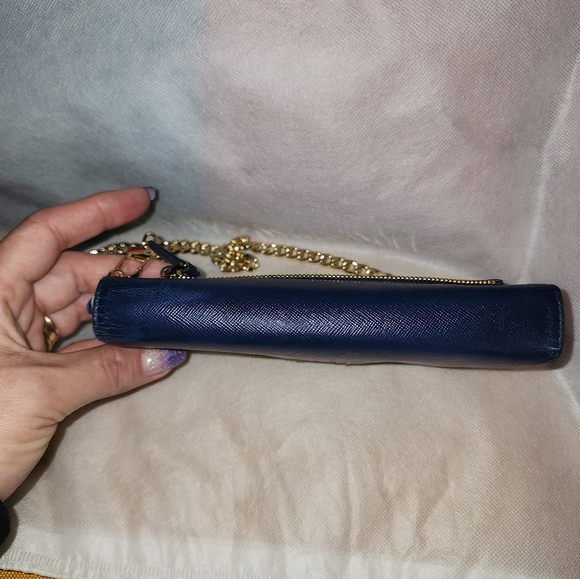 FLASH YARD SALE Prada Saffiano Navy Blue Limited Edition Crossbody - Picture 17 of 17